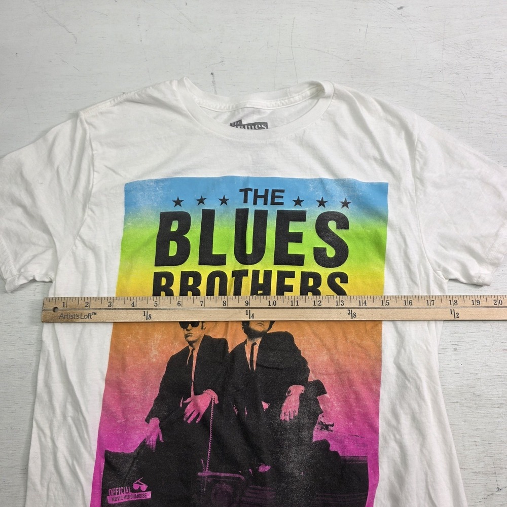 The Blues Brothers Official Movie‎ Merch Men's Retro Band Poster T Shirt Size M - Picture 6 of 7